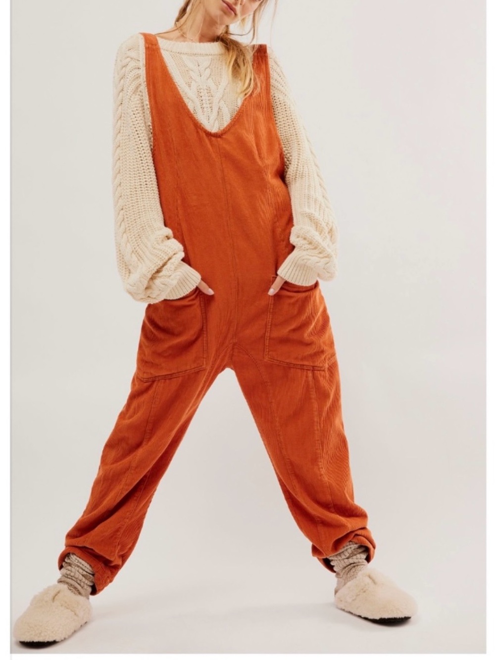 We The Free High Roller Corduroy Jumper